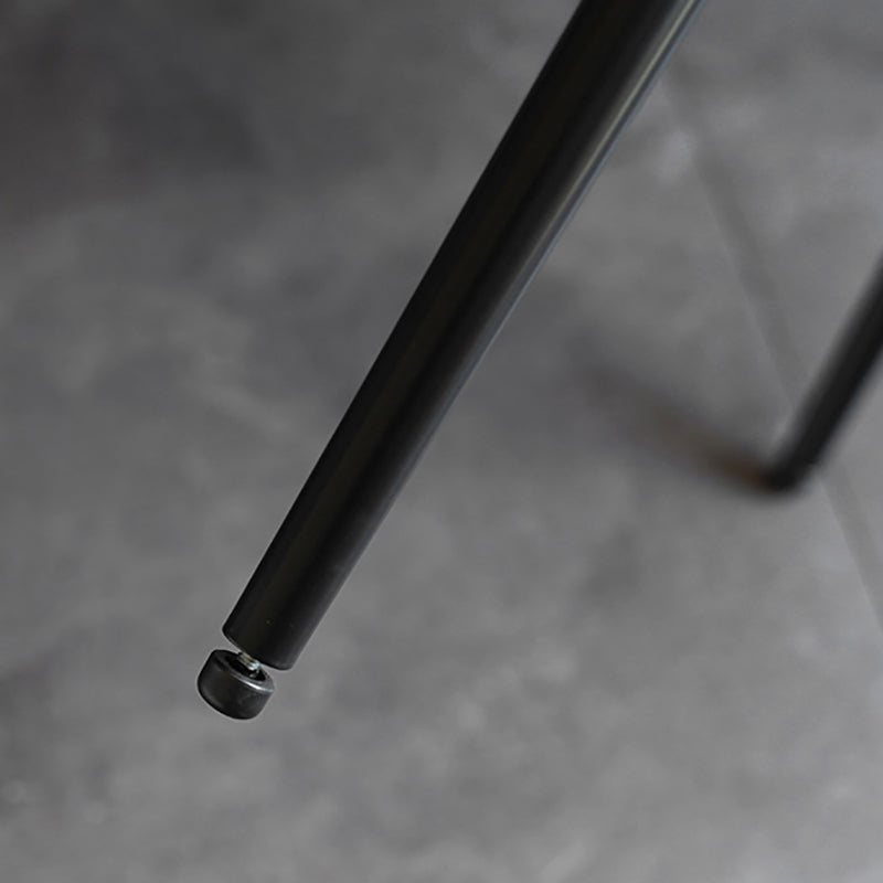 Contemporary Style Dining Chairs Armless Metal Side Wingback Chair for Kitchen Clearhalo ' kitchen&dining_furn' 'Dining Chairs' 'Dining Tables & Seating' 'dining_chair' 'furn' 'furn_dining_chair' 'Furniture' 'furniture_dining_chair' 'Kitchen & Dining Furniture' 'kitchen' 4354222