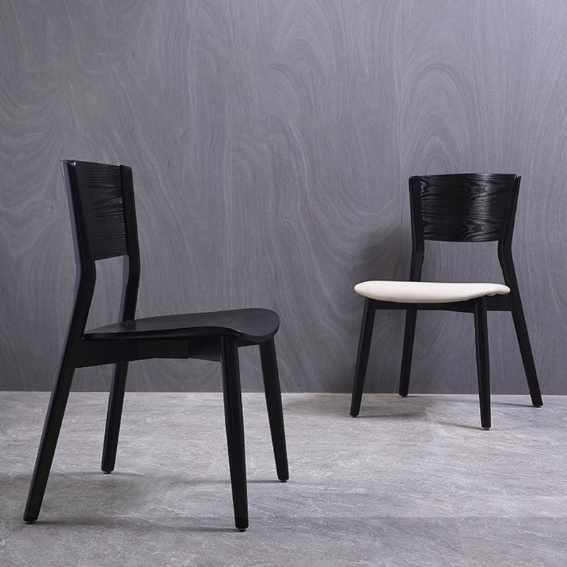 Industrial Style Open Back Dining Side Chair Wood Side Dining Chairs for Kitchen Clearhalo ' kitchen&dining_furn' 'Dining Chairs' 'Dining Tables & Seating' 'dining_chair' 'furn' 'furn_dining_chair' 'Furniture' 'furniture_dining_chair' 'Kitchen & Dining Furniture' 'kitchen' 4354301