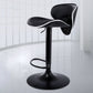 Adjustable Modern Counter Bar Stool Backrest Leather Bar Stool with Swivel in Black Clearhalo 'Bar Furniture' 'Bar Stools' 'bar_stools' 'furn' 'furn_bar_stools' 'furniture_bar_stools' 'Kitchen & Dining Furniture' 'kitchen&dining_furn' 'kitchen' 'kitchen_furn' Furniture' 4354351