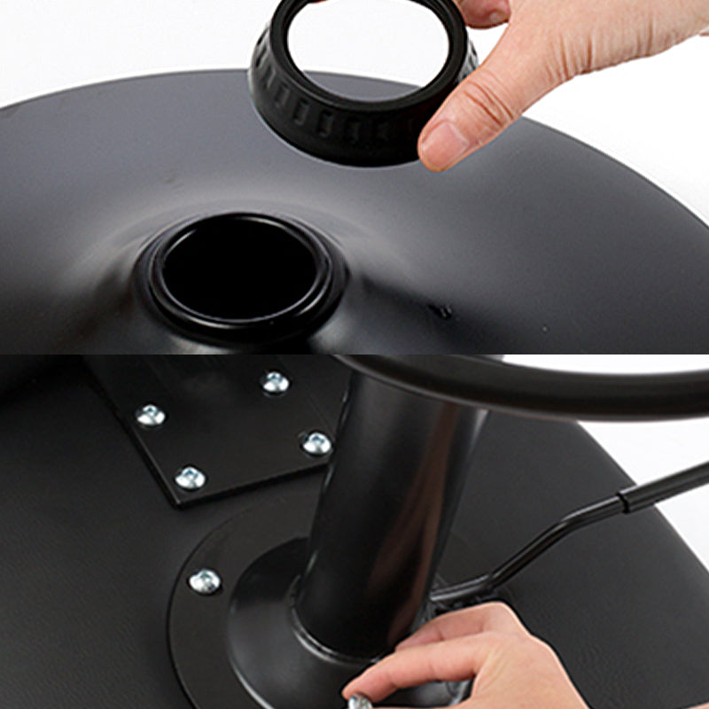 Adjustable Modern Counter Bar Stool Backrest Leather Bar Stool with Swivel in Black Clearhalo 'Bar Furniture' 'Bar Stools' 'bar_stools' 'furn' 'furn_bar_stools' 'furniture_bar_stools' 'Kitchen & Dining Furniture' 'kitchen&dining_furn' 'kitchen' 'kitchen_furn' Furniture' 4354360