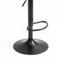 Modern Backrest Liftable Stool Iron Household Bar Stool with Cushion and Pedal Clearhalo 'Bar Furniture' 'Bar Stools' 'bar_stools' 'furn' 'furn_bar_stools' 'furniture_bar_stools' 'Kitchen & Dining Furniture' 'kitchen&dining_furn' 'kitchen' 'kitchen_furn' Furniture' 4354555