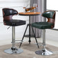 Modern Backrest Liftable Stool Steel Household Bar Stool with Cushion and Pedal Clearhalo 'Bar Furniture' 'Bar Stools' 'bar_stools' 'furn' 'furn_bar_stools' 'furniture_bar_stools' 'Kitchen & Dining Furniture' 'kitchen&dining_furn' 'kitchen' 'kitchen_furn' Furniture' 4354596