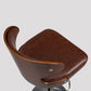 Modern Backrest Liftable Stool Steel Household Bar Stool with Cushion and Pedal Clearhalo 'Bar Furniture' 'Bar Stools' 'bar_stools' 'furn' 'furn_bar_stools' 'furniture_bar_stools' 'Kitchen & Dining Furniture' 'kitchen&dining_furn' 'kitchen' 'kitchen_furn' Furniture' 4354606