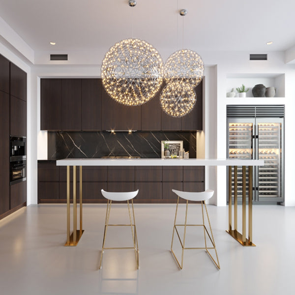 Glam Rectangle Bar Table Indoor Gold Iron Bar Dining Table with Sled Pedestal, Only Table Clearhalo 'Bar Furniture' 'Bar Tables' 'bar_tables' 'furn' 'furn_bar_tables' 'Furniture' 'furniture_bar_tables' 'Kitchen & Dining Furniture' 'kitchen&dining_furn' 'kitchen' 4354873