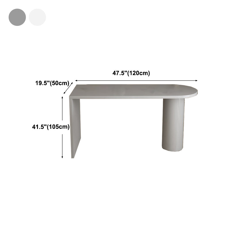 Kitchen Wood Top Counter Table Wood Legs Industrial Style 42-inch Bar Table Clearhalo 'Bar Furniture' 'Bar Tables' 'bar_tables' 'furn' 'furn_bar_tables' 'Furniture' 'furniture_bar_tables' 'Kitchen & Dining Furniture' 'kitchen&dining_furn' 'kitchen' 4355075