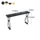 Glam Style 42-inch Height Bar Table Wood Top Pub Table for Living Room Clearhalo 'Bar Furniture' 'Bar Tables' 'bar_tables' 'furn' 'furn_bar_tables' 'Furniture' 'furniture_bar_tables' 'Kitchen & Dining Furniture' 'kitchen&dining_furn' 'kitchen' 4355107