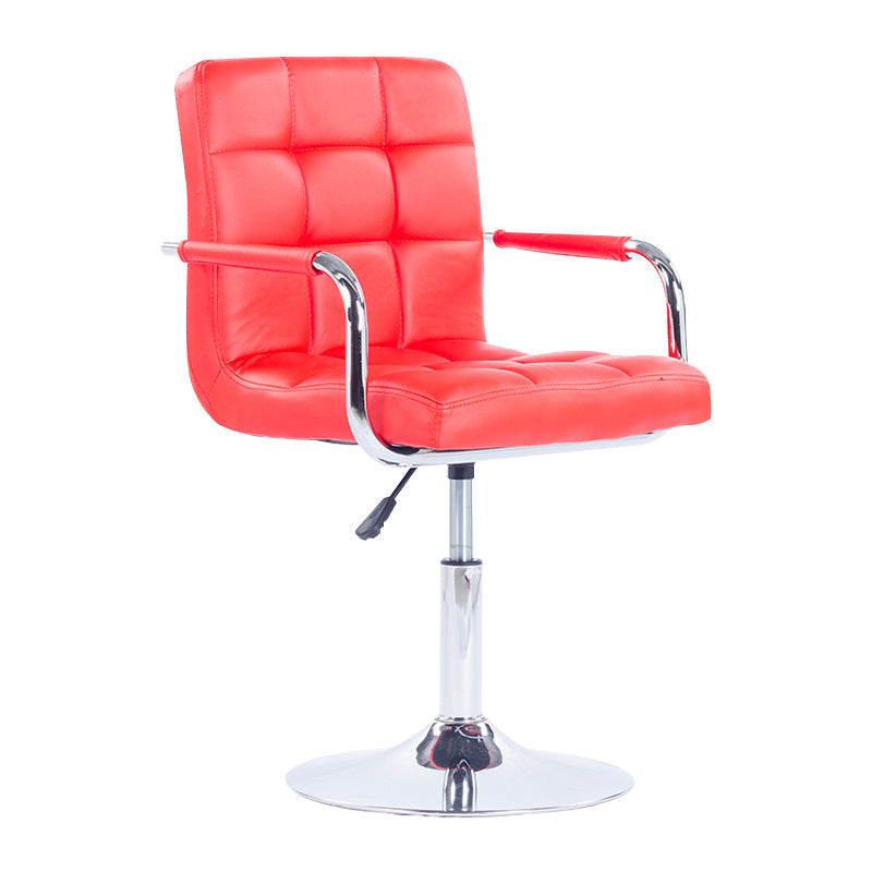 Modern Backrest Liftable Stool Steel Household Bar Stool with Cushion Clearhalo 'Bar Furniture' 'Bar Stools' 'bar_stools' 'furn' 'furn_bar_stools' 'furniture_bar_stools' 'Kitchen & Dining Furniture' 'kitchen&dining_furn' 'kitchen' 'kitchen_furn' Furniture' 4356573