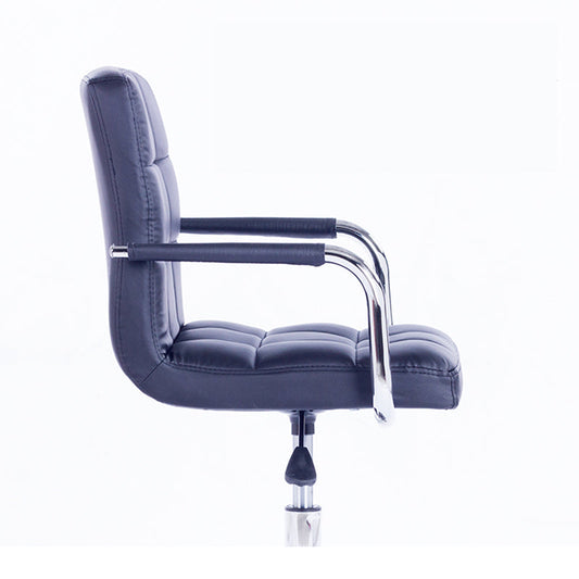 Modern Backrest Liftable Stool Steel Household Bar Stool with Cushion Clearhalo 'Bar Furniture' 'Bar Stools' 'bar_stools' 'furn' 'furn_bar_stools' 'furniture_bar_stools' 'Kitchen & Dining Furniture' 'kitchen&dining_furn' 'kitchen' 'kitchen_furn' Furniture' 4356577