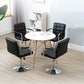 Modern Backrest Liftable Stool Steel Household Bar Stool with Cushion Clearhalo 'Bar Furniture' 'Bar Stools' 'bar_stools' 'furn' 'furn_bar_stools' 'furniture_bar_stools' 'Kitchen & Dining Furniture' 'kitchen&dining_furn' 'kitchen' 'kitchen_furn' Furniture' 4356580