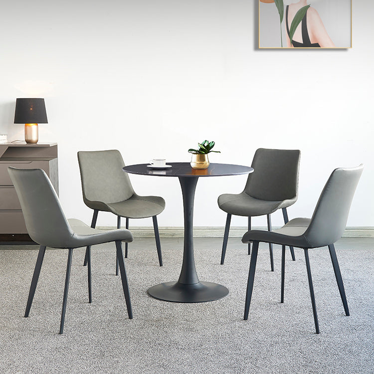 Contemporary 1/2/3/4/5 Pieces Dining Set Stone Dining Furniture Set /Separate Items Clearhalo 'Dining Room Sets' 'Dining Tables & Seating' 'dining_room_set' 'furn' 'furn_dining_room_set' 'Furniture' 'furniture_dining_room_set' 'Kitchen & Dining Furniture' 'kitchen&dining_furn' 'kitchen' 4368930