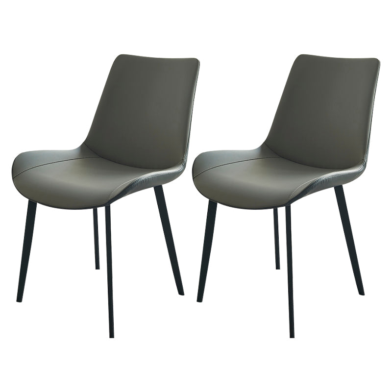 Contemporary 1/2/3/4/5 Pieces Dining Set Stone Dining Furniture Set /Separate Items 2 Grey Chairs Clearhalo 'Dining Room Sets' 'Dining Tables & Seating' 'dining_room_set' 'furn' 'furn_dining_room_set' 'Furniture' 'furniture_dining_room_set' 'Kitchen & Dining Furniture' 'kitchen&dining_furn' 'kitchen' 4368936