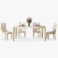 Traditional Luxury Dining Table Rectangle Sintered Stone 4 Legs Table with Wooden Base Clearhalo ' dining_table' 'Dining Tables & Seating' 'Dining Tables' 'furn' 'furn_dining_table' 'Furniture' 'furniture_dining_table' 'Kitchen & Dining Furniture' 'kitchen&dining_furn' 'kitchen' 'kitchen_dining_table' 4369010