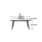 Contemporary Style Extendable Table Stone Rectangle Dining Table for Dining Room Clearhalo ' dining_table' 'Dining Tables & Seating' 'Dining Tables' 'furn' 'furn_dining_table' 'Furniture' 'furniture_dining_table' 'Kitchen & Dining Furniture' 'kitchen&dining_furn' 'kitchen' 'kitchen_dining_table' 4369083