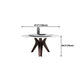 Stone Dining Table Simple Style Round Dining Site Table with Turntable Clearhalo ' dining_table' 'Dining Tables & Seating' 'Dining Tables' 'furn' 'furn_dining_table' 'Furniture' 'furniture_dining_table' 'Kitchen & Dining Furniture' 'kitchen&dining_furn' 'kitchen' 'kitchen_dining_table' 4369145