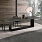 Metal Traditional Luxury Rectangle Indoor Table Sintered Stone Top Table for Home Clearhalo ' dining_table' 'Dining Tables & Seating' 'Dining Tables' 'furn' 'furn_dining_table' 'Furniture' 'furniture_dining_table' 'Kitchen & Dining Furniture' 'kitchen&dining_furn' 'kitchen' 'kitchen_dining_table' 4369195