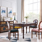 Mid-Century Modern Rectangle Dining Table Wood Table for Kitchen,55"L x 31.5"W x 29.5"H Clearhalo ' dining_table' 'Dining Tables & Seating' 'Dining Tables' 'furn' 'furn_dining_table' 'Furniture' 'furniture_dining_table' 'Kitchen & Dining Furniture' 'kitchen&dining_furn' 'kitchen' 'kitchen_dining_table' 4369213