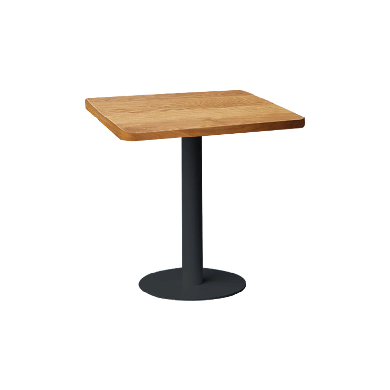 Pedestal Base Dining Site Table Industrial Style Dining Room Collection for Home Square Clearhalo ' dining_table' 'Dining Tables & Seating' 'Dining Tables' 'furn' 'furn_dining_table' 'Furniture' 'furniture_dining_table' 'Kitchen & Dining Furniture' 'kitchen&dining_furn' 'kitchen' 'kitchen_dining_table' 4369272