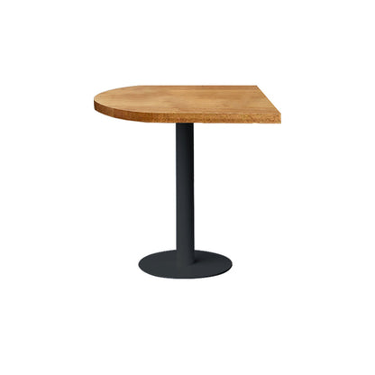 Pedestal Base Dining Site Table Industrial Style Dining Room Collection for Home Free Form Clearhalo ' dining_table' 'Dining Tables & Seating' 'Dining Tables' 'furn' 'furn_dining_table' 'Furniture' 'furniture_dining_table' 'Kitchen & Dining Furniture' 'kitchen&dining_furn' 'kitchen' 'kitchen_dining_table' 4369273