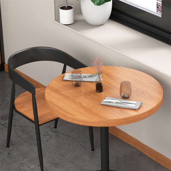 Pedestal Base Dining Site Table Industrial Style Dining Room Collection for Home Clearhalo ' dining_table' 'Dining Tables & Seating' 'Dining Tables' 'furn' 'furn_dining_table' 'Furniture' 'furniture_dining_table' 'Kitchen & Dining Furniture' 'kitchen&dining_furn' 'kitchen' 'kitchen_dining_table' 4369278