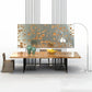 Metal Industrial Rectangle Dining Table Wood Top Indoor Table for Home Natural 70.9"L x 31.5"W x 29.5"H Without Chairs Clearhalo ' dining_table' 'Dining Tables & Seating' 'Dining Tables' 'furn' 'furn_dining_table' 'Furniture' 'furniture_dining_table' 'Kitchen & Dining Furniture' 'kitchen&dining_furn' 'kitchen' 'kitchen_dining_table' 4369289