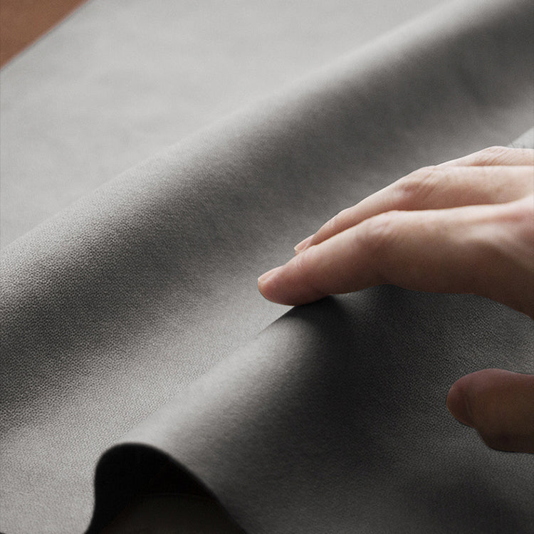 Contemporary Leather Restaurant Side Chair Solid Back Dining Chair Clearhalo ' kitchen&dining_furn' 'Dining Chairs' 'Dining Tables & Seating' 'dining_chair' 'furn' 'furn_dining_chair' 'Furniture' 'furniture_dining_chair' 'Kitchen & Dining Furniture' 'kitchen' 4369311