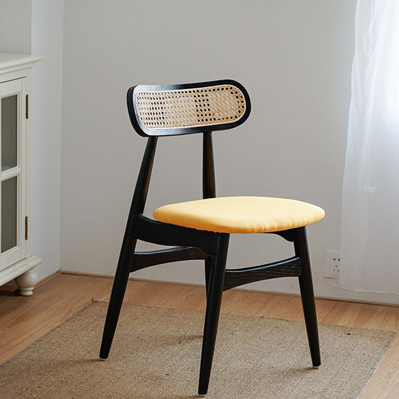 Modern Style Open Back Dining Side Chair Wood Side Dining Chairs for Home Use Clearhalo ' kitchen&dining_furn' 'Dining Chairs' 'Dining Tables & Seating' 'dining_chair' 'furn' 'furn_dining_chair' 'Furniture' 'furniture_dining_chair' 'Kitchen & Dining Furniture' 'kitchen' 4369333