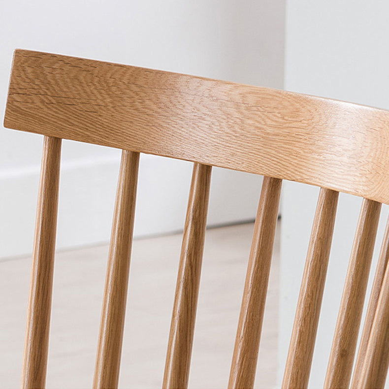 Contemporary Windsor Back Armless Side Chairs Wood Side Dining Chairs for Home Clearhalo ' kitchen&dining_furn' 'Dining Chairs' 'Dining Tables & Seating' 'dining_chair' 'furn' 'furn_dining_chair' 'Furniture' 'furniture_dining_chair' 'Kitchen & Dining Furniture' 'kitchen' 4369382