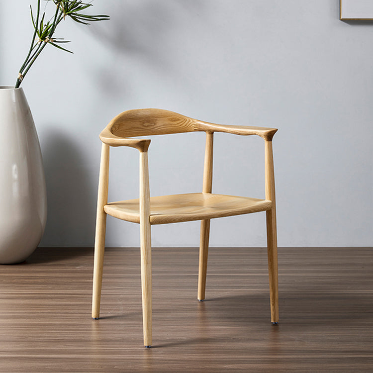 Traditional Ash Arm Dining Chairs Solid Wood Open Back Home Armchairs Clearhalo ' kitchen&dining_furn' 'Dining Chairs' 'Dining Tables & Seating' 'dining_chair' 'furn' 'furn_dining_chair' 'Furniture' 'furniture_dining_chair' 'Kitchen & Dining Furniture' 'kitchen' 4369446