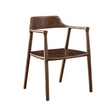 Traditional Arm Dining Chairs Open Back Solid Wood Home Armchairs Clearhalo ' kitchen&dining_furn' 'Dining Chairs' 'Dining Tables & Seating' 'dining_chair' 'furn' 'furn_dining_chair' 'Furniture' 'furniture_dining_chair' 'Kitchen & Dining Furniture' 'kitchen' 4369532