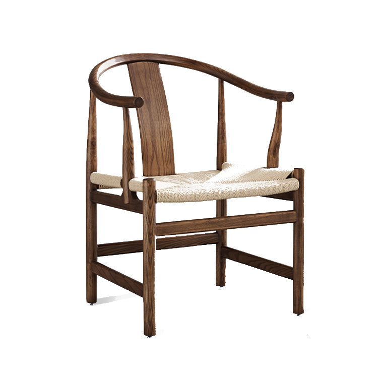 Solid Wood Traditional Dining Chairs Slat Back Kitchen Armchairs Clearhalo ' kitchen&dining_furn' 'Dining Chairs' 'Dining Tables & Seating' 'dining_chair' 'furn' 'furn_dining_chair' 'Furniture' 'furniture_dining_chair' 'Kitchen & Dining Furniture' 'kitchen' 4369545