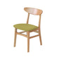 Minimalist Open Back Dining Side Chair Wooden Legs Armless Side Chairs for Kitchen Light Green 1 Piece Clearhalo ' kitchen&dining_furn' 'Dining Chairs' 'Dining Tables & Seating' 'dining_chair' 'furn' 'furn_dining_chair' 'Furniture' 'furniture_dining_chair' 'Kitchen & Dining Furniture' 'kitchen' 4369574