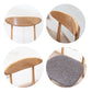 Minimalist Open Back Dining Side Chair Wooden Legs Armless Side Chairs for Kitchen Clearhalo ' kitchen&dining_furn' 'Dining Chairs' 'Dining Tables & Seating' 'dining_chair' 'furn' 'furn_dining_chair' 'Furniture' 'furniture_dining_chair' 'Kitchen & Dining Furniture' 'kitchen' 4369583