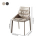Contemporary Leather Dining Side Chairs Arm Solid Back Chair for Home Use Clearhalo ' kitchen&dining_furn' 'Dining Chairs' 'Dining Tables & Seating' 'dining_chair' 'furn' 'furn_dining_chair' 'Furniture' 'furniture_dining_chair' 'Kitchen & Dining Furniture' 'kitchen' 4369735