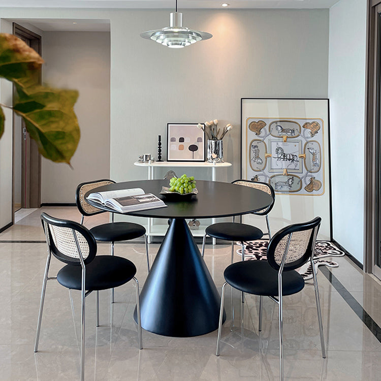 Modern Style Dining Chairs Armless Side Open Back Chair with Metal Legs for Kitchen Clearhalo ' kitchen&dining_furn' 'Dining Chairs' 'Dining Tables & Seating' 'dining_chair' 'furn' 'furn_dining_chair' 'Furniture' 'furniture_dining_chair' 'Kitchen & Dining Furniture' 'kitchen' 4369771