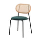 Modern Style Dining Chairs Armless Side Open Back Chair with Metal Legs for Kitchen Army Green 1 Piece Clearhalo ' kitchen&dining_furn' 'Dining Chairs' 'Dining Tables & Seating' 'dining_chair' 'furn' 'furn_dining_chair' 'Furniture' 'furniture_dining_chair' 'Kitchen & Dining Furniture' 'kitchen' 4369773