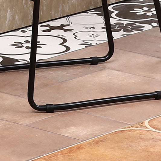 Modern Style Metal Low Back and Strap Pedal Bar Stool 30-inch Coffee Shop Bar Stool Clearhalo 'Bar Furniture' 'Bar Stools' 'bar_stools' 'furn' 'furn_bar_stools' 'furniture_bar_stools' 'Kitchen & Dining Furniture' 'kitchen&dining_furn' 'kitchen' 'kitchen_furn' Furniture' 4371620