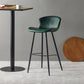 Modern Style Bar Stool Metal Base Barstools with Faux Leather Seat for Kitchen Clearhalo 'Bar Furniture' 'Bar Stools' 'bar_stools' 'furn' 'furn_bar_stools' 'furniture_bar_stools' 'Kitchen & Dining Furniture' 'kitchen&dining_furn' 'kitchen' 'kitchen_furn' Furniture' 4371630