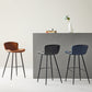 Modern Style Bar Stool Metal Base Barstools with Faux Leather Seat for Kitchen Clearhalo 'Bar Furniture' 'Bar Stools' 'bar_stools' 'furn' 'furn_bar_stools' 'furniture_bar_stools' 'Kitchen & Dining Furniture' 'kitchen&dining_furn' 'kitchen' 'kitchen_furn' Furniture' 4371637