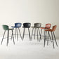 Modern Style Bar Stool Metal Base Barstools with Faux Leather Seat for Kitchen Clearhalo 'Bar Furniture' 'Bar Stools' 'bar_stools' 'furn' 'furn_bar_stools' 'furniture_bar_stools' 'Kitchen & Dining Furniture' 'kitchen&dining_furn' 'kitchen' 'kitchen_furn' Furniture' 4371649