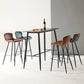 Modern Style Bar Stool Metal Base Barstools with Faux Leather Seat for Kitchen Clearhalo 'Bar Furniture' 'Bar Stools' 'bar_stools' 'furn' 'furn_bar_stools' 'furniture_bar_stools' 'Kitchen & Dining Furniture' 'kitchen&dining_furn' 'kitchen' 'kitchen_furn' Furniture' 4371652