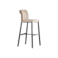 Upholstered Modern Counter Bar Stool Armless Backrest Bar Stool with Metal Base Clearhalo 'Bar Furniture' 'Bar Stools' 'bar_stools' 'furn' 'furn_bar_stools' 'furniture_bar_stools' 'Kitchen & Dining Furniture' 'kitchen&dining_furn' 'kitchen' 'kitchen_furn' Furniture' 4371686