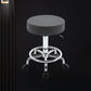 Adjustable Modern Counter Bar Stool Armless Leather Backless Bar Stool with Metal Base Clearhalo 'Bar Furniture' 'Bar Stools' 'bar_stools' 'furn' 'furn_bar_stools' 'furniture_bar_stools' 'Kitchen & Dining Furniture' 'kitchen&dining_furn' 'kitchen' 'kitchen_furn' Furniture' 4371701