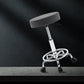 Adjustable Modern Counter Bar Stool Armless Leather Backless Bar Stool with Metal Base Clearhalo 'Bar Furniture' 'Bar Stools' 'bar_stools' 'furn' 'furn_bar_stools' 'furniture_bar_stools' 'Kitchen & Dining Furniture' 'kitchen&dining_furn' 'kitchen' 'kitchen_furn' Furniture' 4371704