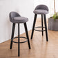 Modern Armless Backrest Counter Stool Wood Milk Tea Shop Bar Stool with Cushion and Pedal Clearhalo 'Bar Furniture' 'Bar Stools' 'bar_stools' 'furn' 'furn_bar_stools' 'furniture_bar_stools' 'Kitchen & Dining Furniture' 'kitchen&dining_furn' 'kitchen' 'kitchen_furn' Furniture' 4372025