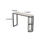 Industrial Style Bar Table Artificial Stone Top 42-inch Height Pub Table for Living Room Clearhalo 'Bar Furniture' 'Bar Tables' 'bar_tables' 'furn' 'furn_bar_tables' 'Furniture' 'furniture_bar_tables' 'Kitchen & Dining Furniture' 'kitchen&dining_furn' 'kitchen' 4372387