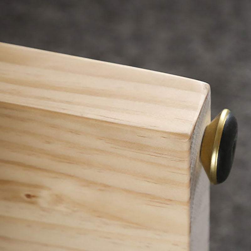 Rectangle Wood Top Counter Table Natural Color 42-inch Height Industrial Bar Table Clearhalo 'Bar Furniture' 'Bar Tables' 'bar_tables' 'furn' 'furn_bar_tables' 'Furniture' 'furniture_bar_tables' 'Kitchen & Dining Furniture' 'kitchen&dining_furn' 'kitchen' 4372505