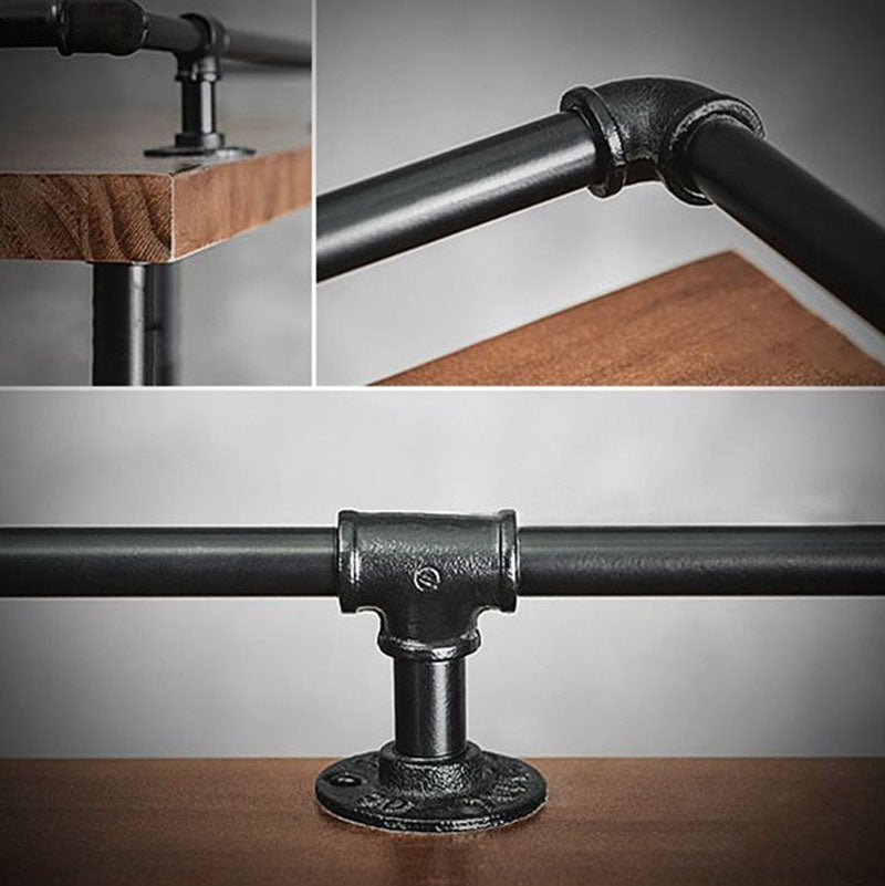 Rectangle Wood Top Counter Table 42-inch Height Industrial Style Bar Table Clearhalo 'Bar Furniture' 'Bar Tables' 'bar_tables' 'furn' 'furn_bar_tables' 'Furniture' 'furniture_bar_tables' 'Kitchen & Dining Furniture' 'kitchen&dining_furn' 'kitchen' 4372521