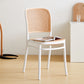 Backrest Bar And Counter Stool Antique Rattan Home Modern Minimalist Leisure High Chair Clearhalo 'Bar Furniture' 'Bar Stools' 'bar_stools' 'furn' 'furn_bar_stools' 'furniture_bar_stools' 'Kitchen & Dining Furniture' 'kitchen&dining_furn' 'kitchen' 'kitchen_furn' Furniture' 4374393