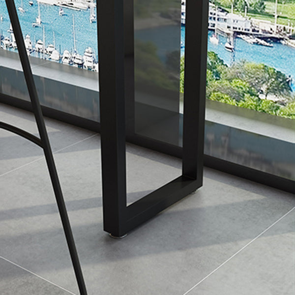 Sled Natural Wood Bistro Accent Dining Table Modern Rectangle Pub Height Dining Table Clearhalo 'Bar Furniture' 'Bar Tables' 'bar_tables' 'furn' 'furn_bar_tables' 'Furniture' 'furniture_bar_tables' 'Kitchen & Dining Furniture' 'kitchen&dining_furn' 'kitchen' 4374410