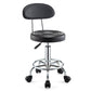 Modern Armless Liftable Counter Stool Iron Bedroom Bar Stool with Cushion and Pedal Gloss Black Clearhalo 'Bar Furniture' 'Bar Stools' 'bar_stools' 'furn' 'furn_bar_stools' 'furniture_bar_stools' 'Kitchen & Dining Furniture' 'kitchen&dining_furn' 'kitchen' 'kitchen_furn' Furniture' 4380177